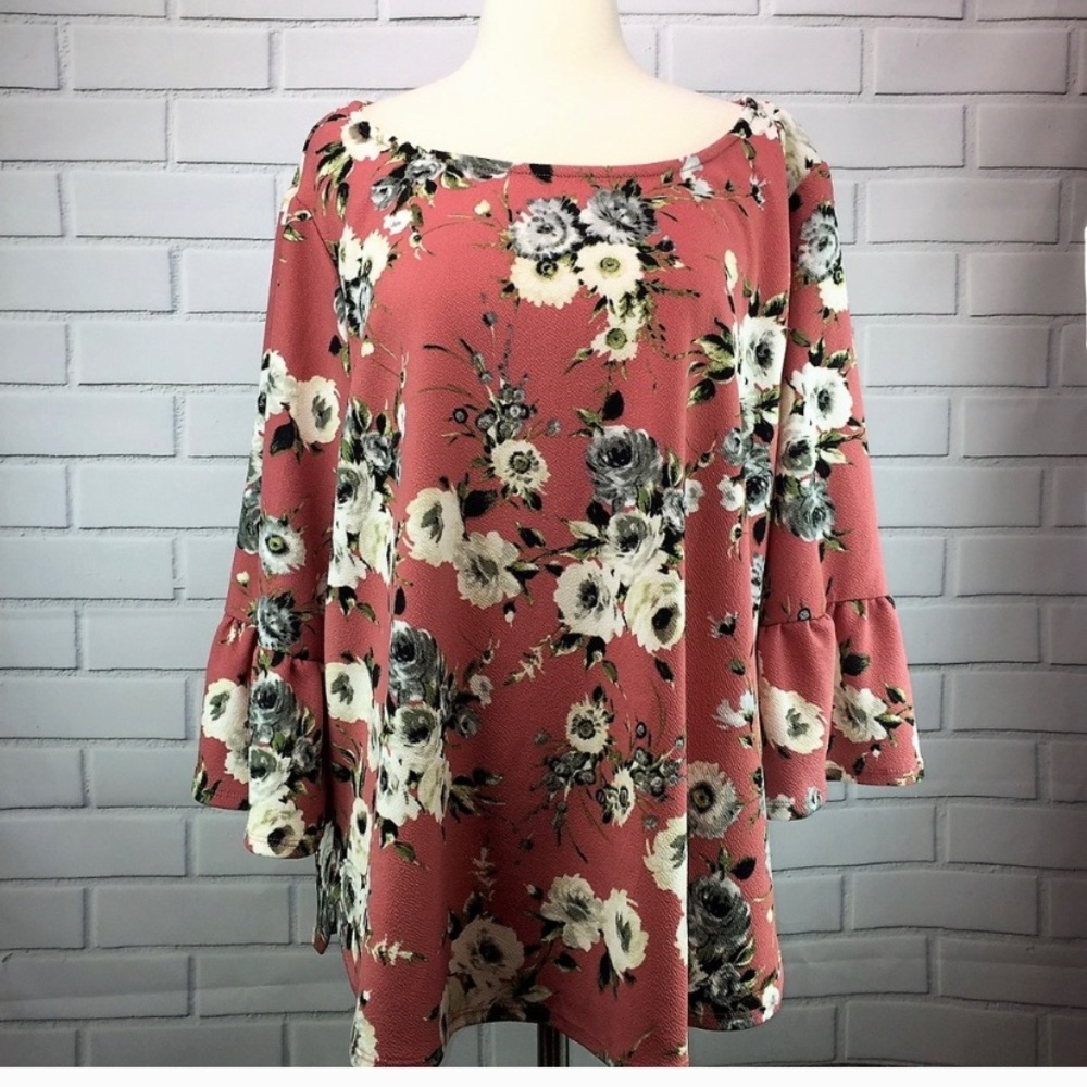 Green Envelope Blouse 3x